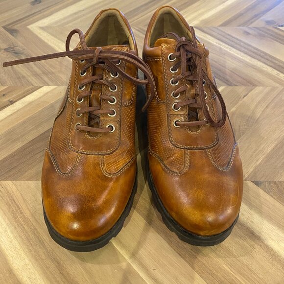 Robert Zur Lace Up Rally Shoes Leather 9.5 main image 4